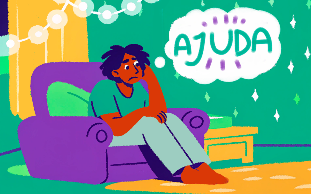 ajuda 100 neura Terapia no meu caso pode ser exagero